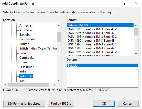 ExpertGPS is a batch coordinate converter for Indonesian GPS, GIS, and CAD coordinate formats.