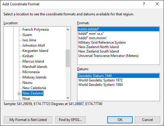ExpertGPS is a batch coordinate converter for New Zealand GPS, GIS, and CAD coordinate formats.