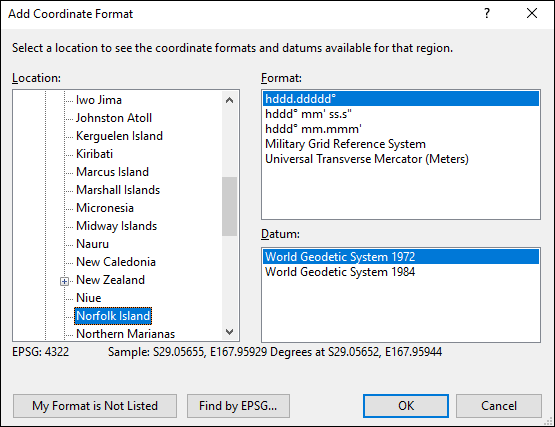 ExpertGPS is a batch coordinate converter for GPS, GIS, and CAD coordinate formats.