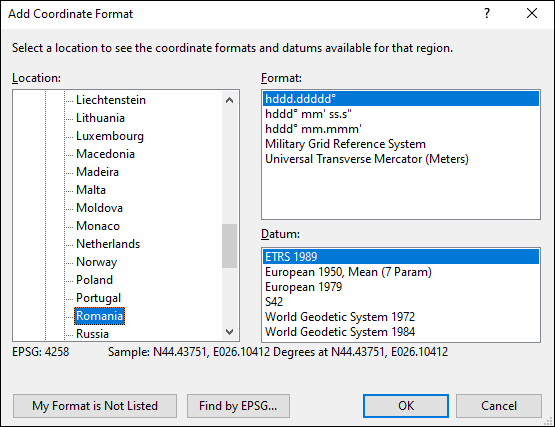 ExpertGPS is a batch coordinate converter for Romanian GPS, GIS, and CAD coordinate formats.