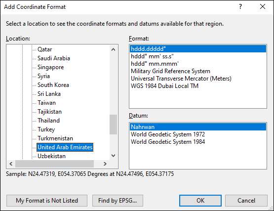 ExpertGPS is a batch coordinate converter for Emirat GPS, GIS, and CAD coordinate formats.