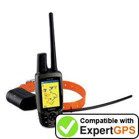 Download data from your Garmin Astro 220 with ExpertGPS Download your Garmin Astro 220 waypoints and tracklogs and create maps with ExpertGPS
