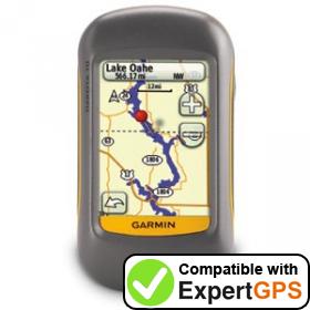 Download data from your Garmin Dakota 10 with ExpertGPS Download your Garmin Dakota 10 waypoints and tracklogs and create maps with ExpertGPS