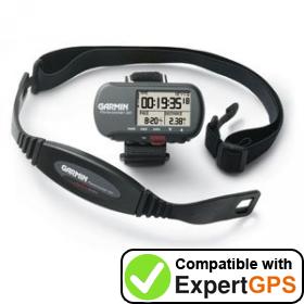 Download data from your Garmin Forerunner 301 with ExpertGPS Download your Garmin Forerunner 301 waypoints and tracklogs and create maps with ExpertGPS
