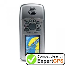 Download data from your Garmin GPSMAP 76CSx with ExpertGPS Download your Garmin GPSMAP 76CSx waypoints and tracklogs and create maps with ExpertGPS