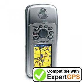 Download data from your Garmin GPSMAP 96C with ExpertGPS Download your Garmin GPSMAP 96C waypoints and tracklogs and create maps with ExpertGPS