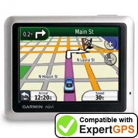 Download data from your Garmin nüvi 1100 with ExpertGPS Download your Garmin nüvi 1100 waypoints and tracklogs and create maps with ExpertGPS