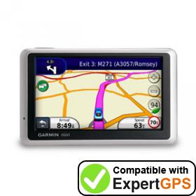 Download data from your Garmin nüvi 1340 with ExpertGPS Download your Garmin nüvi 1340 waypoints and tracklogs and create maps with ExpertGPS