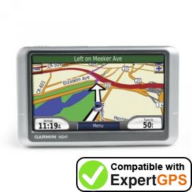 Download data from your Garmin nüvi 200W with ExpertGPS Download your Garmin nüvi 200W waypoints and tracklogs and create maps with ExpertGPS
