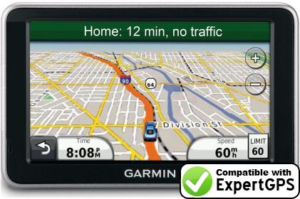 Download data from your Garmin nüvi 2460LMT with ExpertGPS Download your Garmin nüvi 2460LMT waypoints and tracklogs and create maps with ExpertGPS
