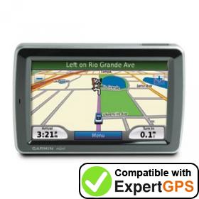 Download data from your Garmin nüvi 5000 with ExpertGPS Download your Garmin nüvi 5000 waypoints and tracklogs and create maps with ExpertGPS