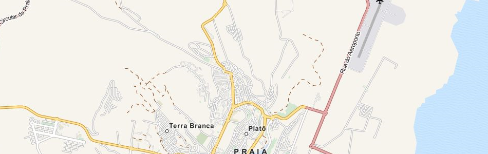 Map of Cape Verde in ExpertGPS GPS Mapping Software